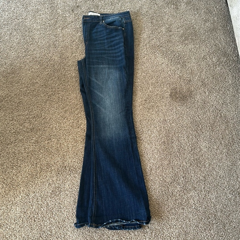 Kancan dark wash bootcut Jean